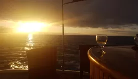 Final sunset goodbye on the Galapagos Islands!