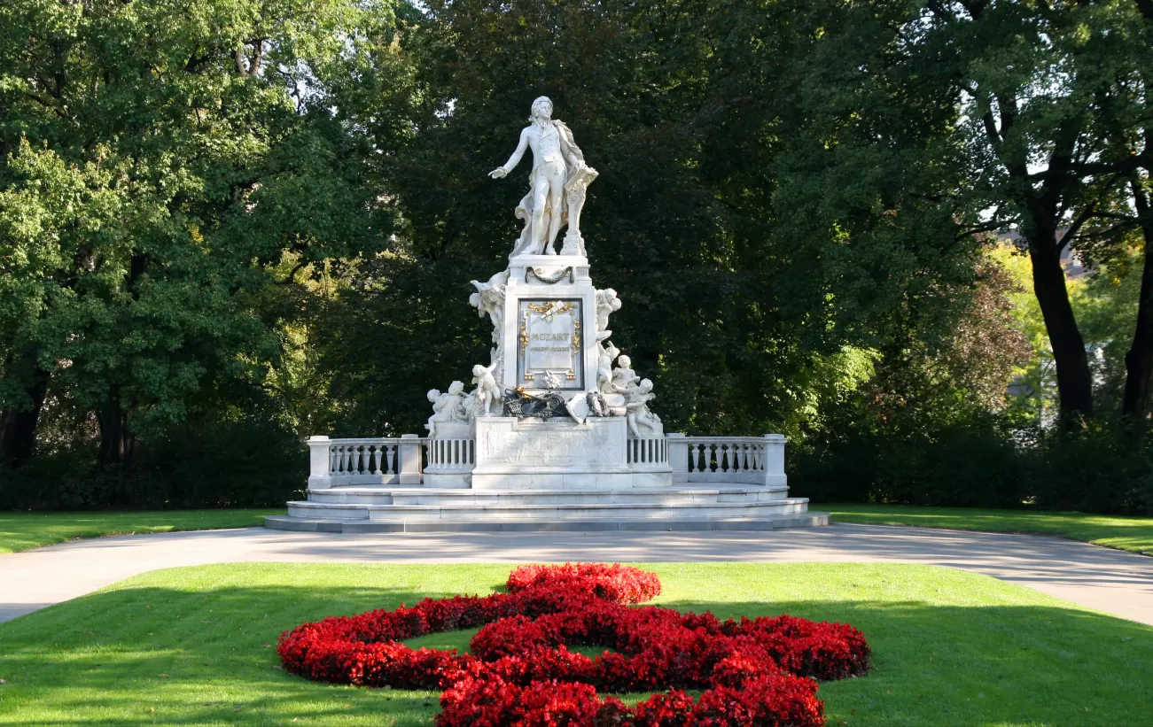 Mozart Statue in Vienna