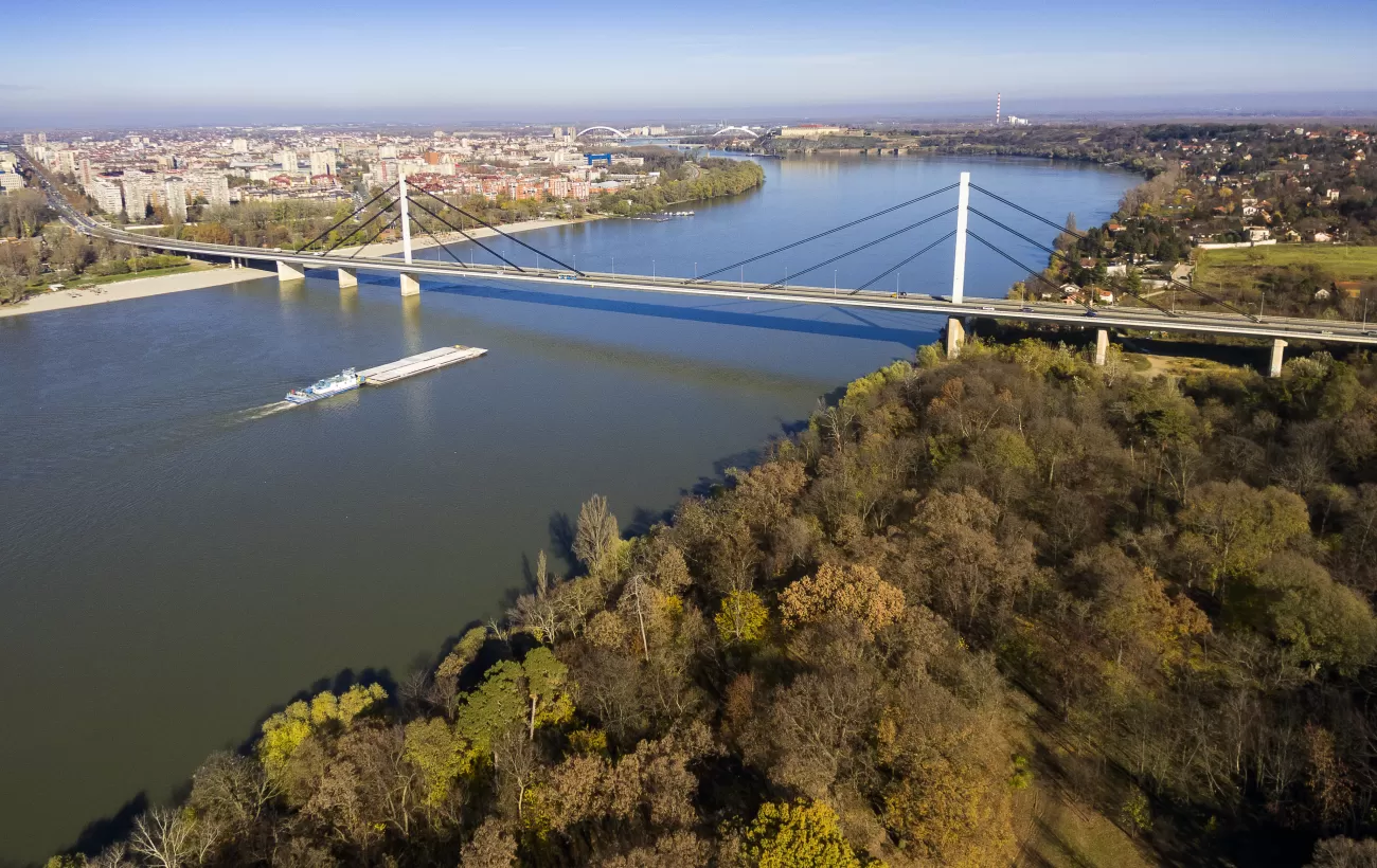 Landscape of Novi Sad, Serbia