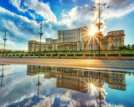 Parliament Palace in Bucharest, Romania