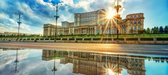 Parliament Palace in Bucharest, Romania