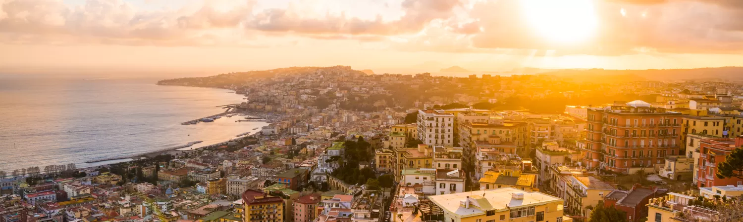 Naples at Sunset, Italy