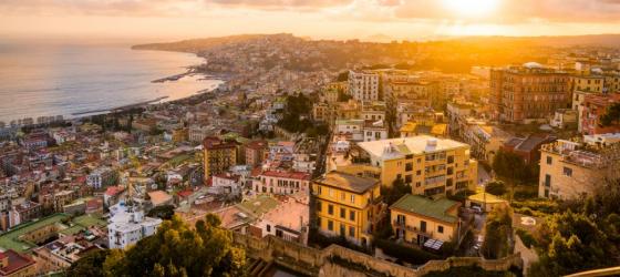 Naples at Sunset, Italy