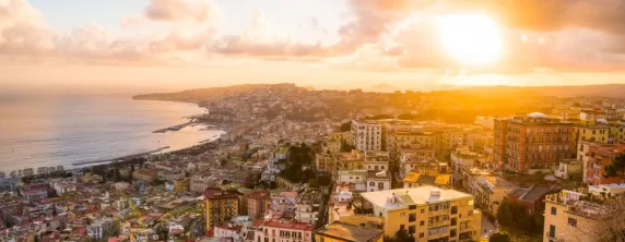 Naples at Sunset, Italy