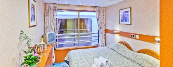 Cabins aboard the MS Beethoven