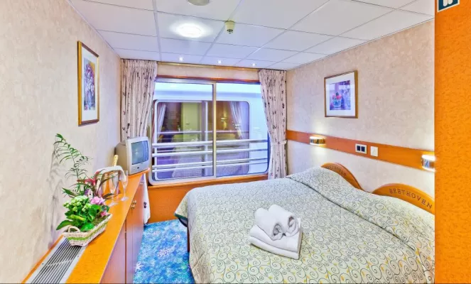 Cabins aboard the MS Beethoven