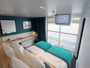 Cabins aboard the MS Elbe Princesse