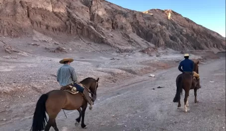 Huaso cowboys of Atacama Chile