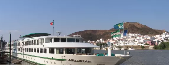 MS La Belle de Cadix sailing along the Atlantic Coast