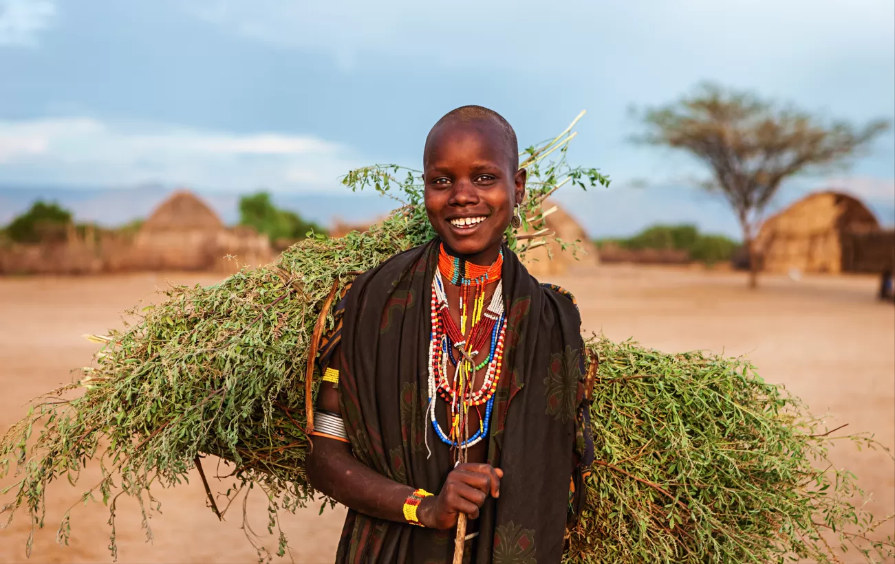 A woman from the Erbore tribe