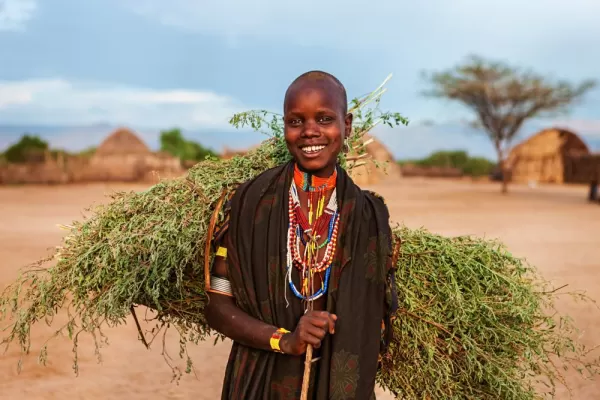 A woman from the Erbore tribe