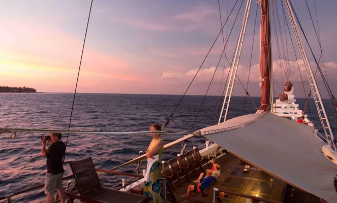 Sunsets on the Katharina