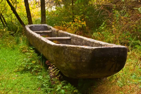 Dugout Canoe at Fort Clatsop