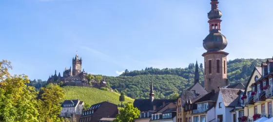 Cochem town on the Mosel River, Germany