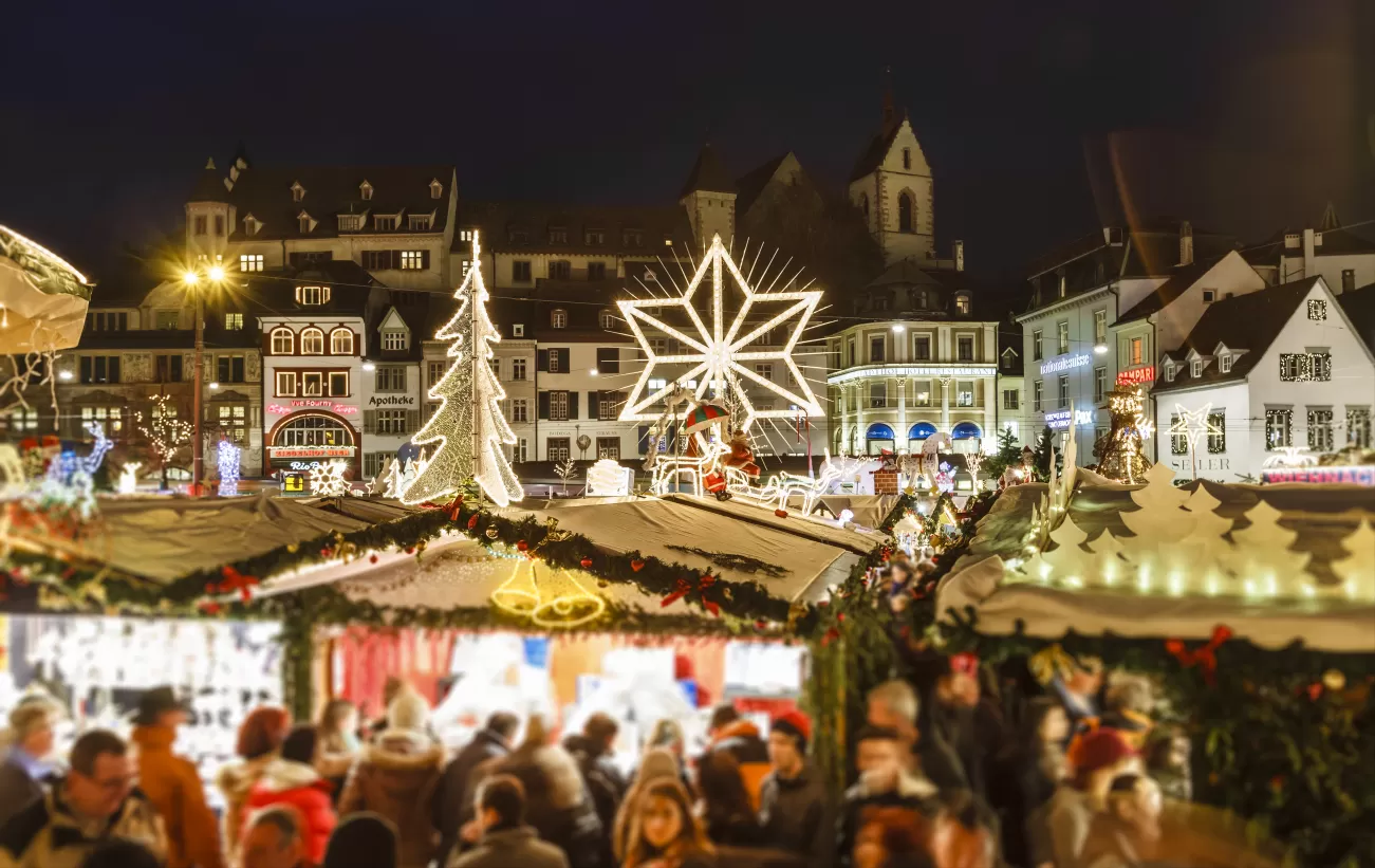 Basel at Christmas, Switzerland