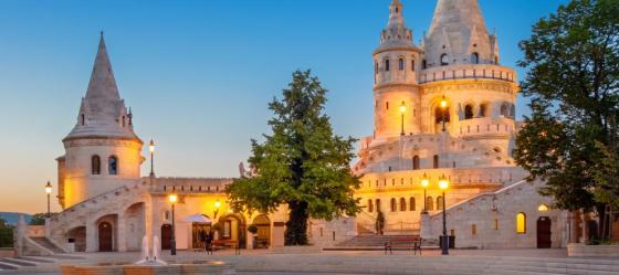 Fisherman's Bastion in Budapest, Hungary