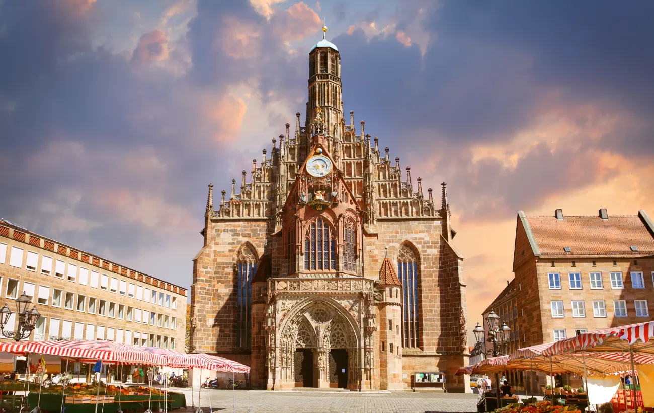 Frauenkirche church in Nuremberg