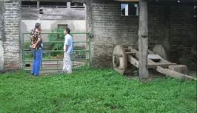 Old tobacco smokehouse