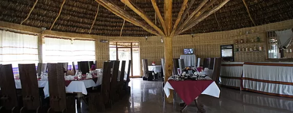 Restaurant and dining area