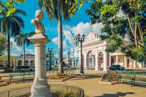 Parque Marti in Cienfuegos, Cuba
