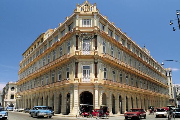 Cuba Hotels Spend Your Nights In The Historic Hotel Plaza During External View Of The Hotel Plaza