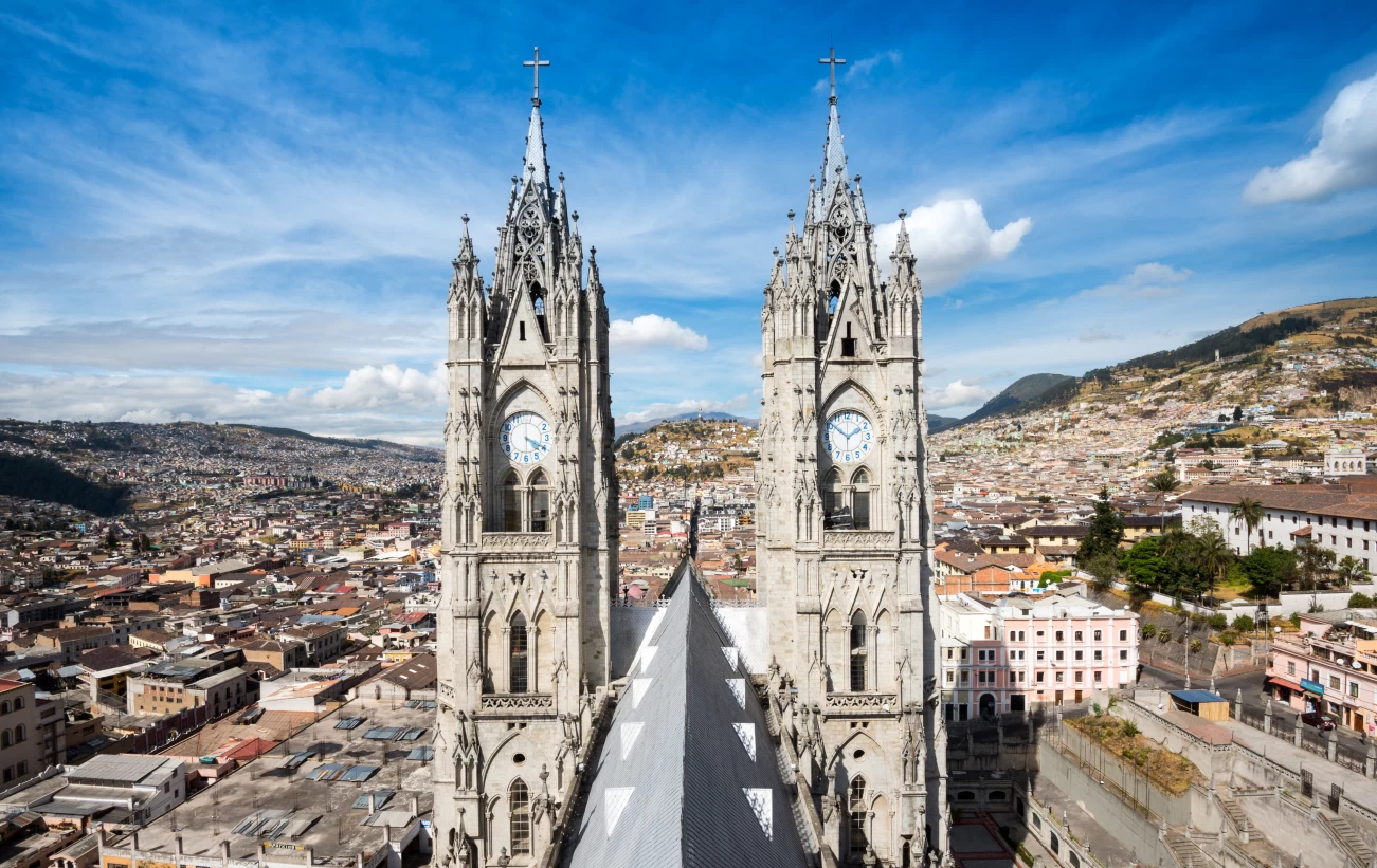 Basilica del Voto Nacional in Quito