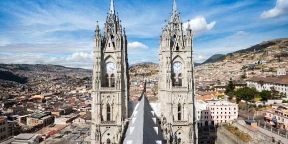Basilica del Voto Nacional in Quito