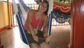 me in a hammock