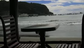 our lunch spot in San Juan del Sur