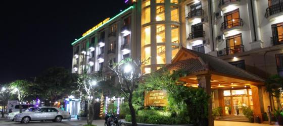 Exterior view of the Ayarwaddy River View Hotel