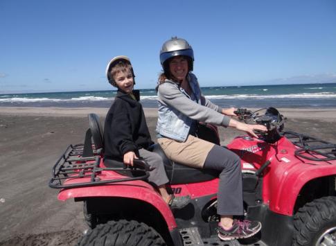 ATV Ride on Baja Coast