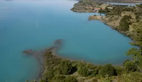 Until I saw this amazingly blue lake!