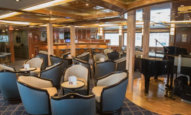 Club Lounge aboard the Sea Spirit