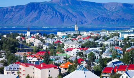 View of Reykjavik from the Church Tower
