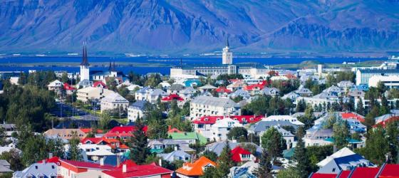 View of Reykjavik from the Church Tower