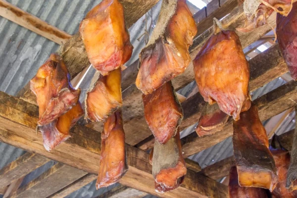 Fermented Shark, a great treat in Iceland