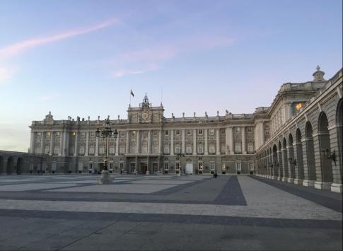 The Royal Palace in Madrid