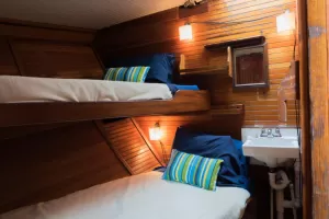 Cabins aboard the Liberty Clipper