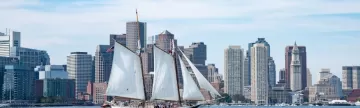 Experience a sailing adventure aboard the Liberty Clipper