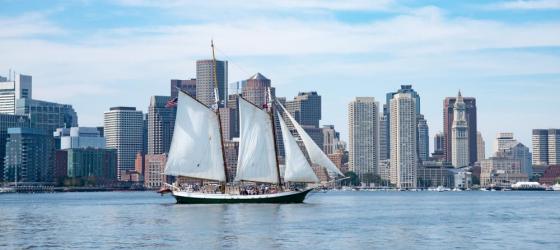 Experience a sailing adventure aboard the Liberty Clipper