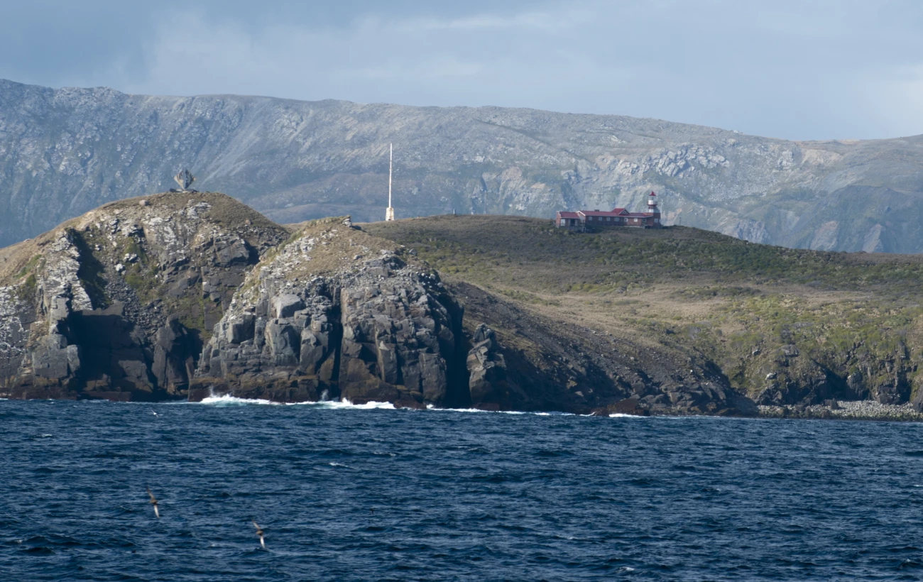 Cape Horn Lighthouse and Albatross Monument