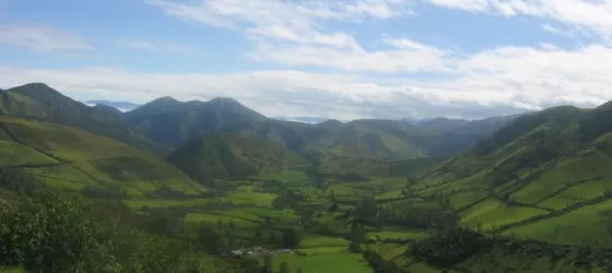 The Ecuador countryside