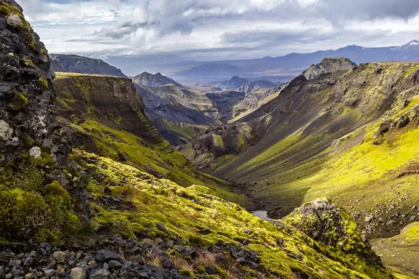 The stunning landscape of Þórsmörk