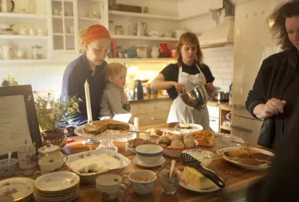 Icelandic cooking in the Wilderness kitchen