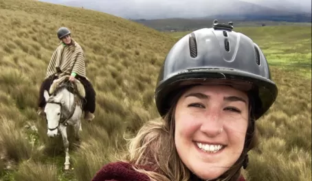 Exploring Cotopaxi National Park by horseback