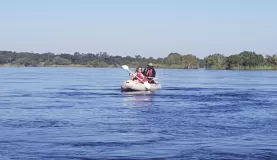 Kayaking on the Zambezi River