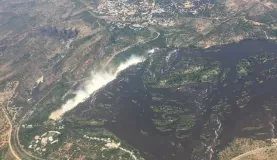 The Smoke that Thunders - Victoria Falls from above