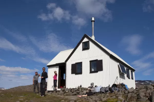 Mountain hut in East Iceland