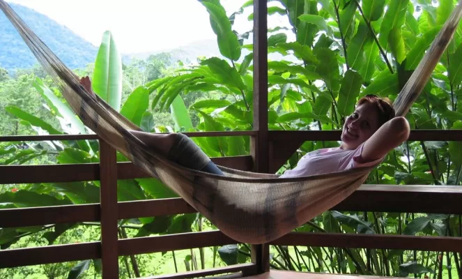Why not relax after a day in Paradise?