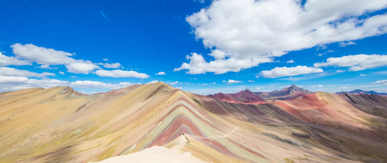 Rainbow Mountain hike in Peru